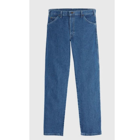 STONEWASH / INDIGO BASIC 5 POCKET JEANS REG 32